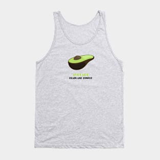 Avocado, Plain and Simple Tank Top